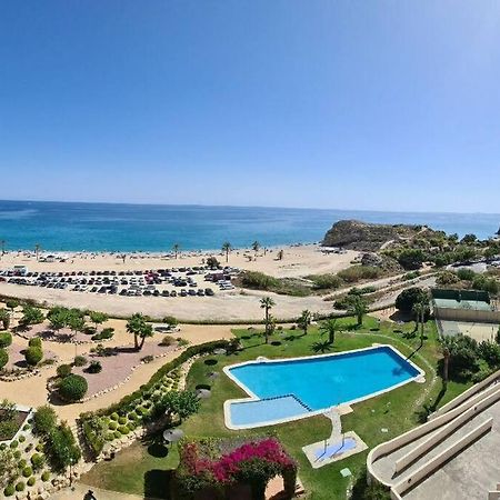 Top-Floor Beachfront Apartment With Parking, Pool, & Spacious Sea-View Balcony Вильяхойоса Экстерьер фото